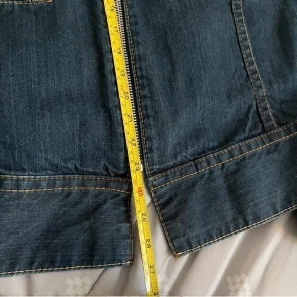 Levi’s Mens Red Engineered Zipper Denim Ja… - Picture 12 of 15
